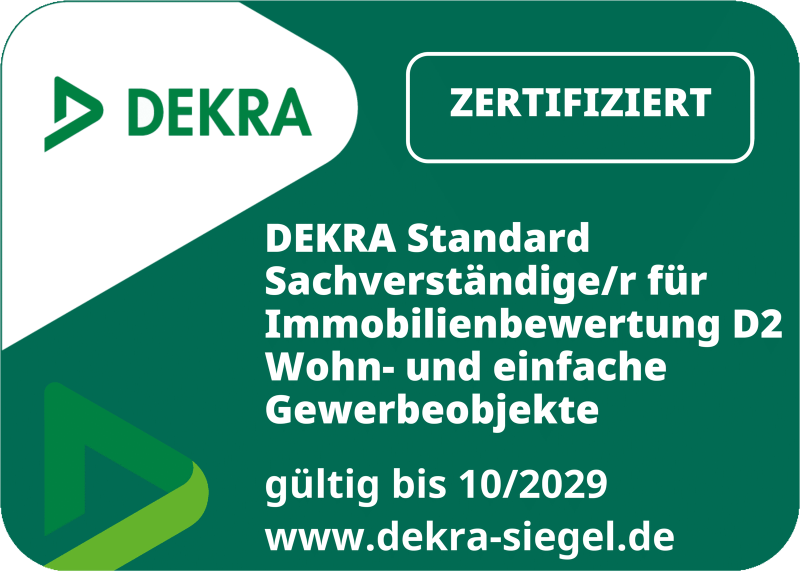 DEKRA zertifizierter Sachverständiger D2 Ümit Cinar